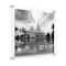 Wexel Art Double Panel Clear Acrylic Floating Wall Frame with Gold Hardware